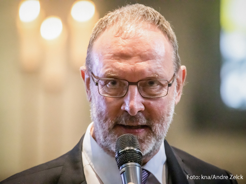 Pater Martin Maier, Hauptgeschäftsführer des Hilfswerks Adveniat