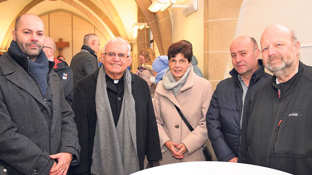 Begegnung im Kreuzgang, Dom Erfurt