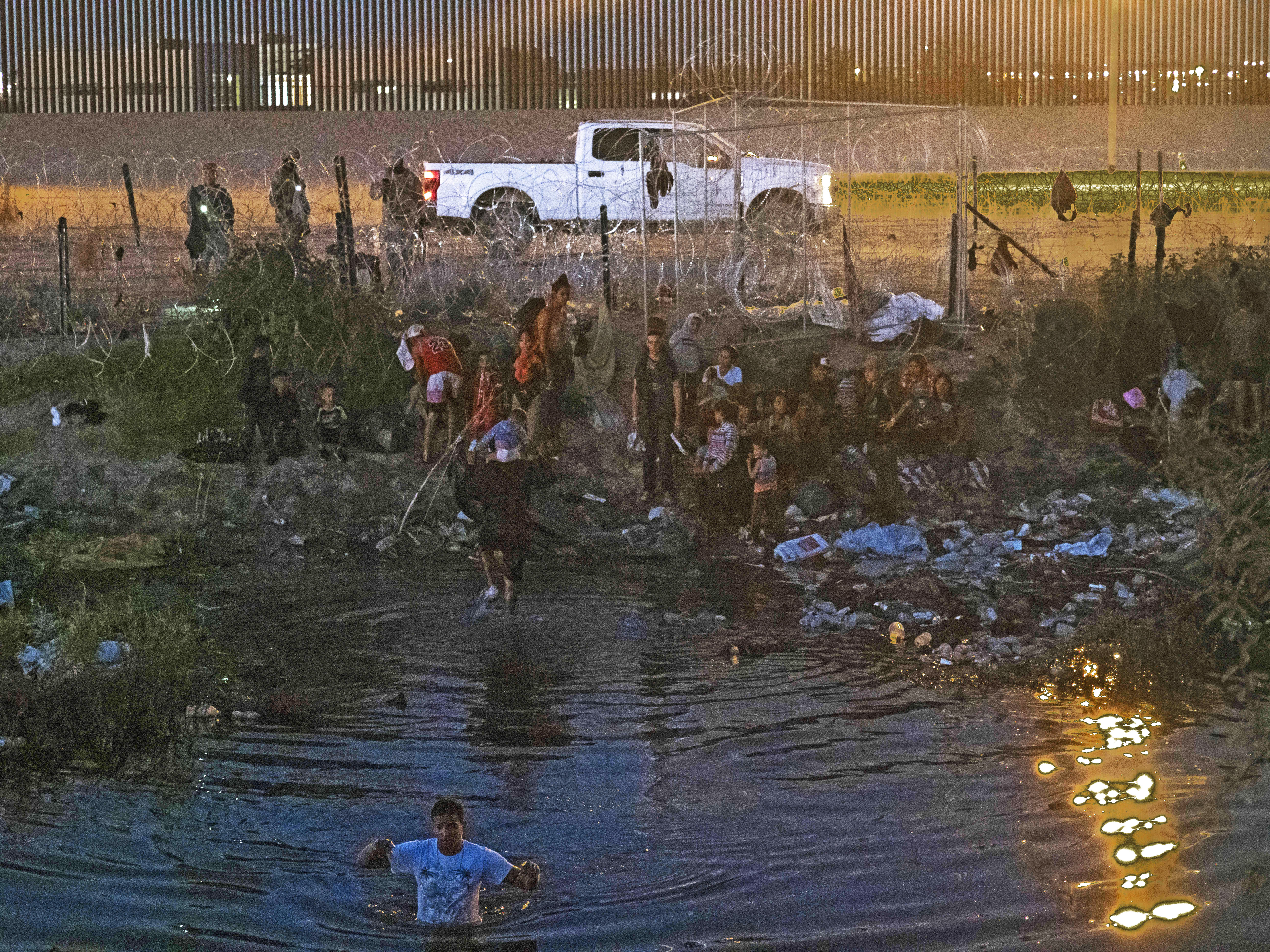 Hoffen auf Asyl in den USA.