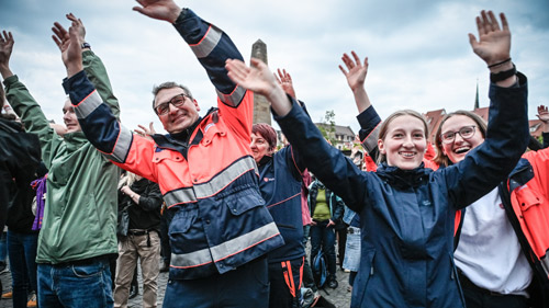 Tanzen am Katholikentag