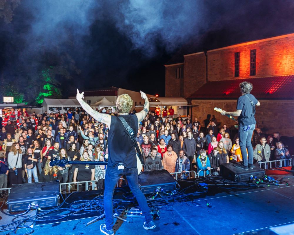 Bandauftritt beim Haste Open-Air