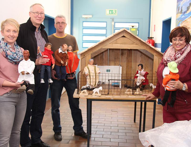 Eine Krippe aus dem Gefängnis