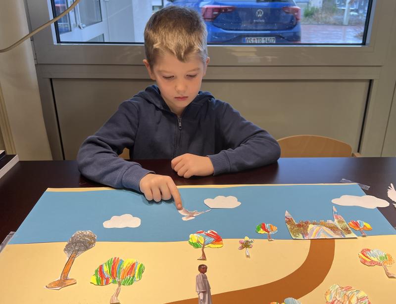 Trickfilm zum Thema Frieden