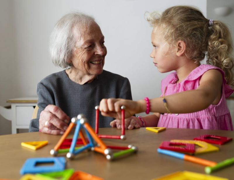 Oma hat viel mehr Geduld