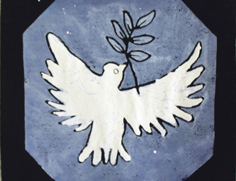 Menschenrechte im Linolschnitt