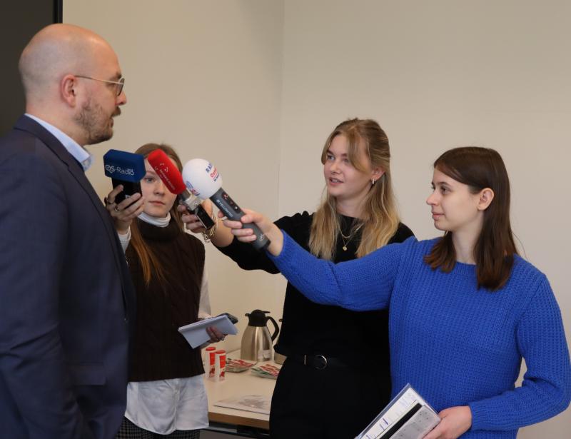 Helfer für die Betroffenen