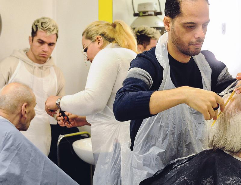 Frisieren gegen die Einsamkeit