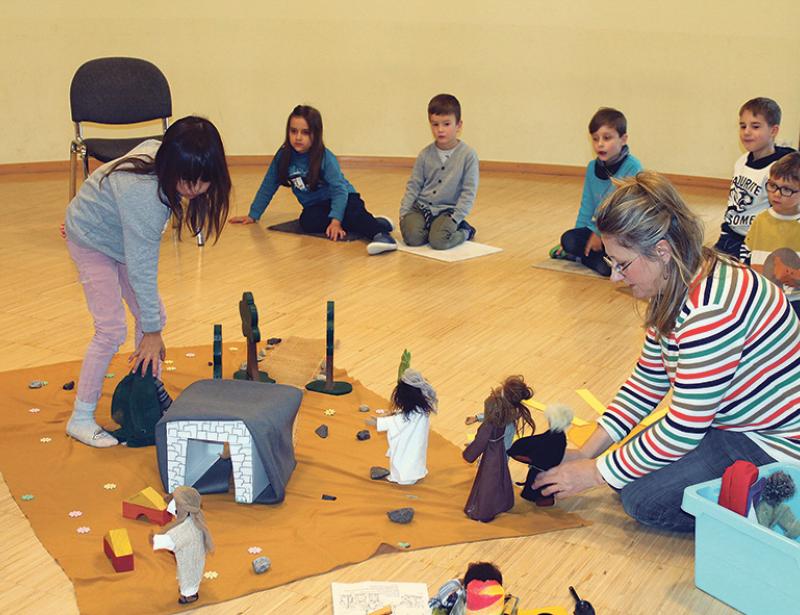 Katechese mit der Handpuppe