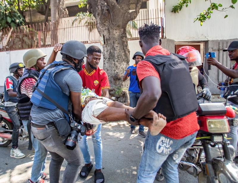 Stunde Null in Port-au-Prince