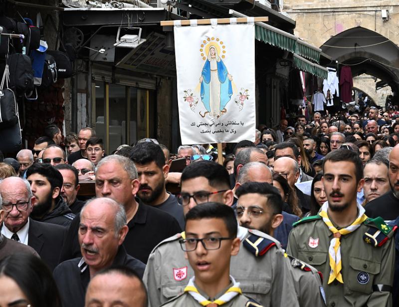 Wie Christen in Jerusalem Ostern feiern