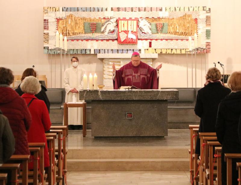 Bischof in betroffener Pfarrei