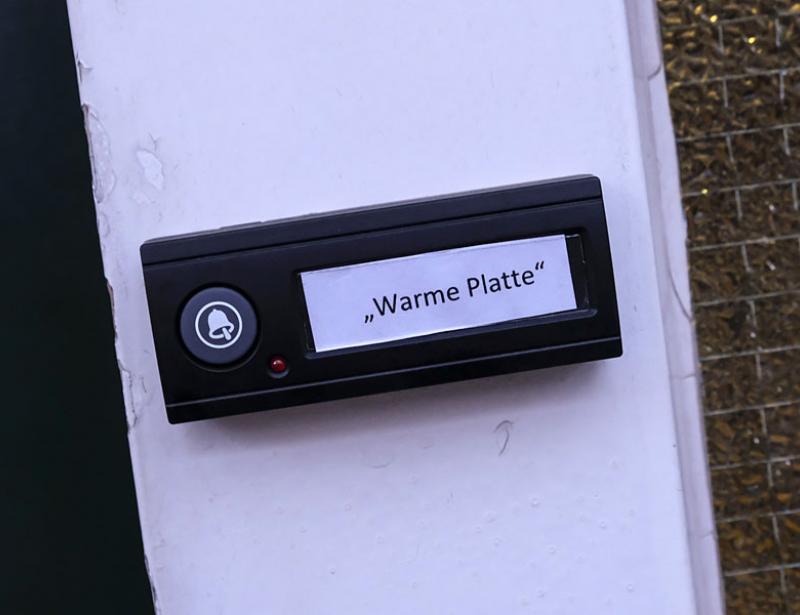 "Warme Platte" im Pfarrhaus