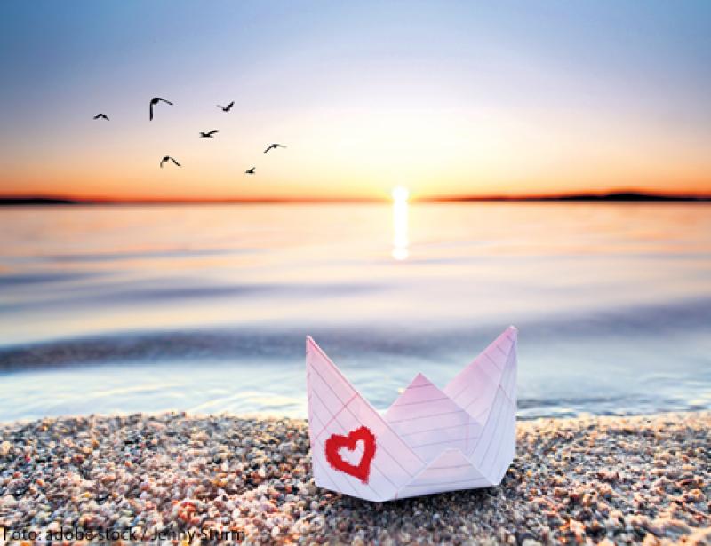 Von Liebe zurück ins Leben getragen