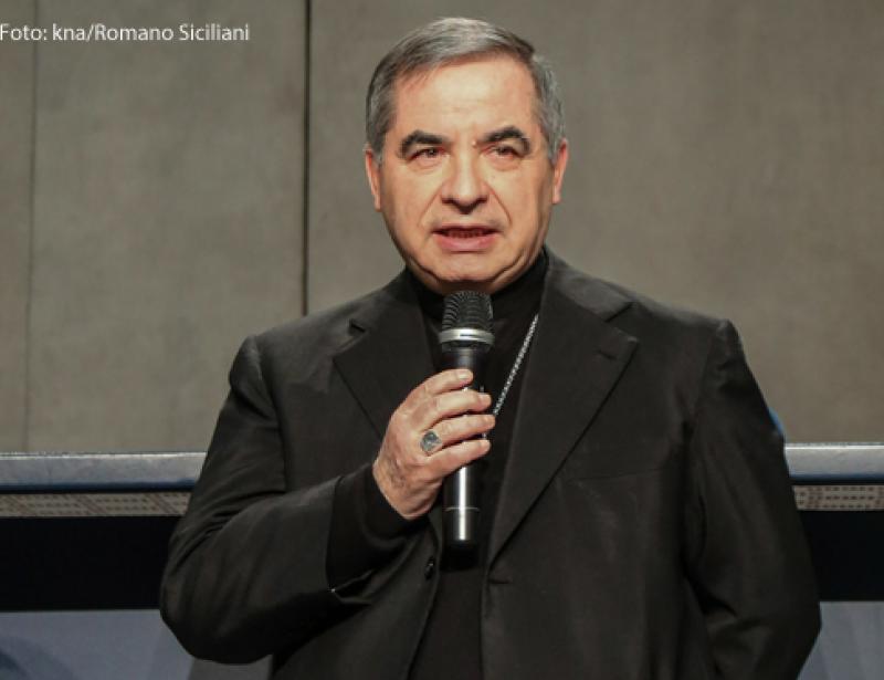 Kardinal Becciu bestreitet Vorwürfe 