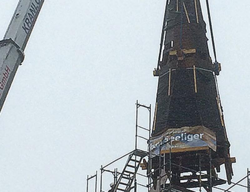 Wackelnder Kirchtum wird saniert