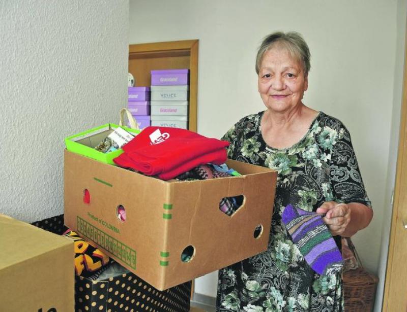 Päckchen für litauische Kinder