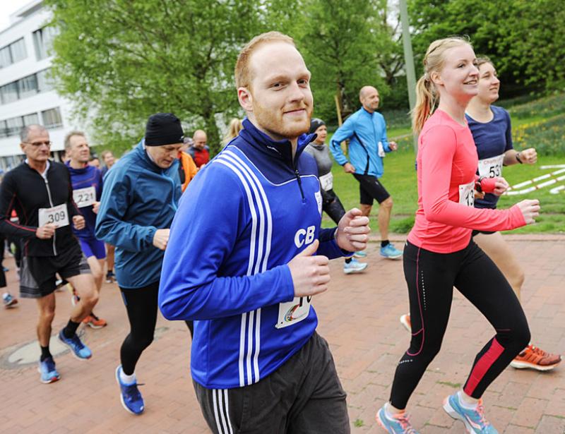 14 Kilometer mit sportlichem Ehrgeiz