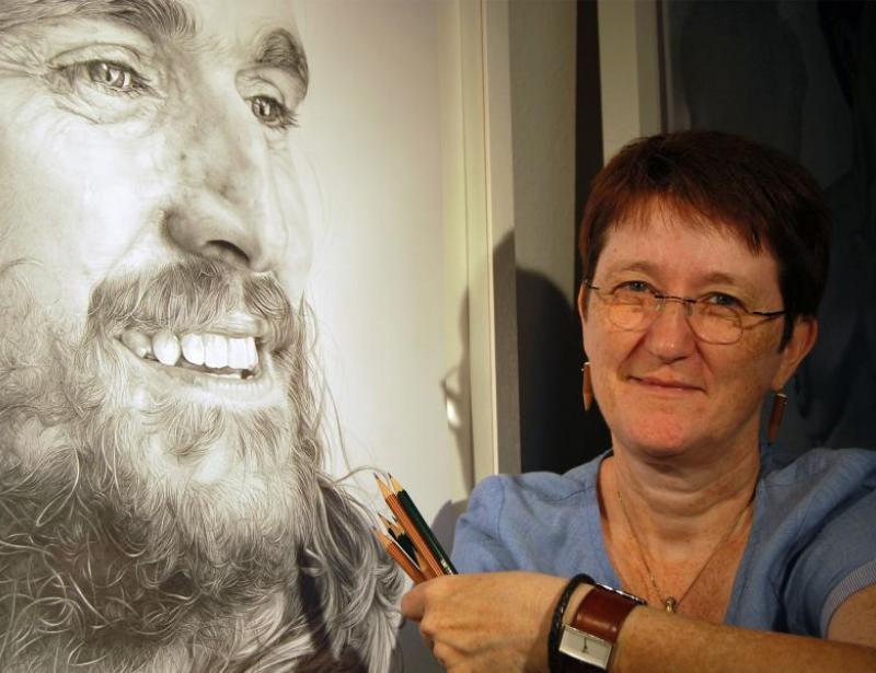 Die Frau, die alles zeichnen kann