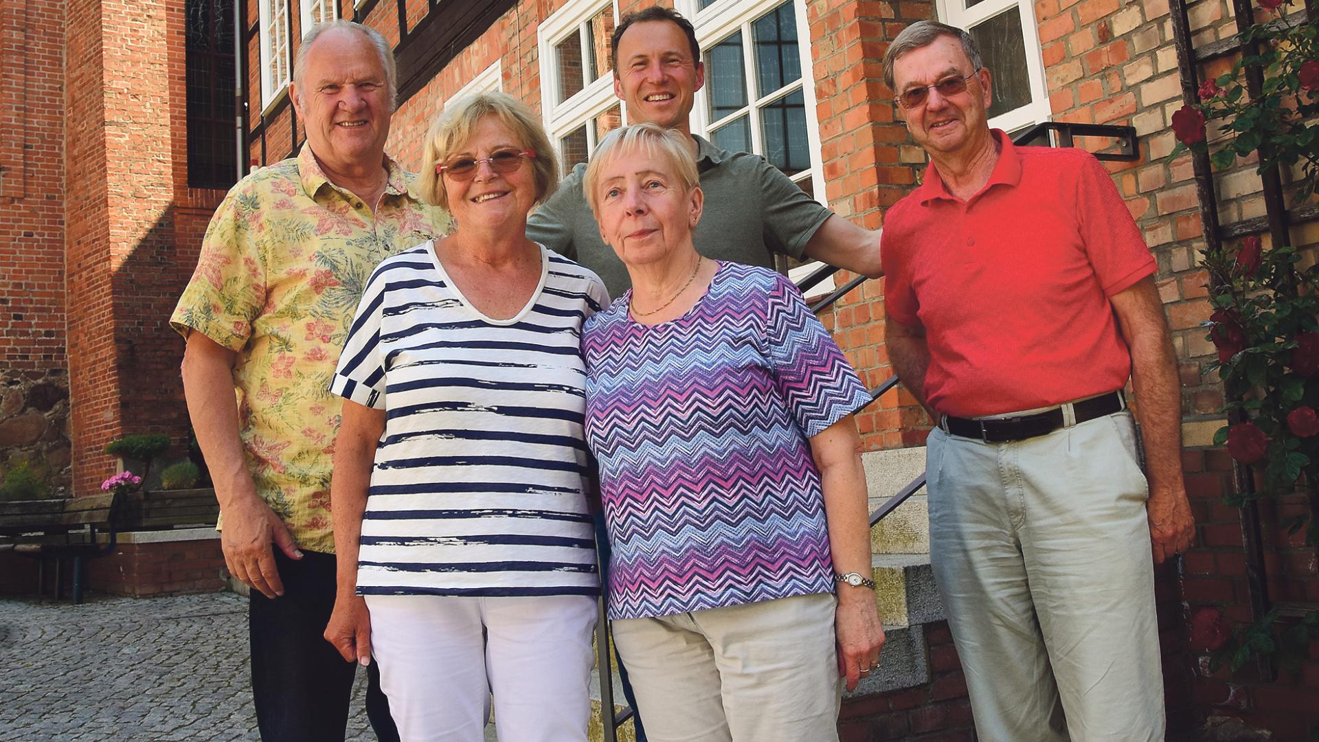 Mitglieder der Kolpingsfamilie Schwerin
