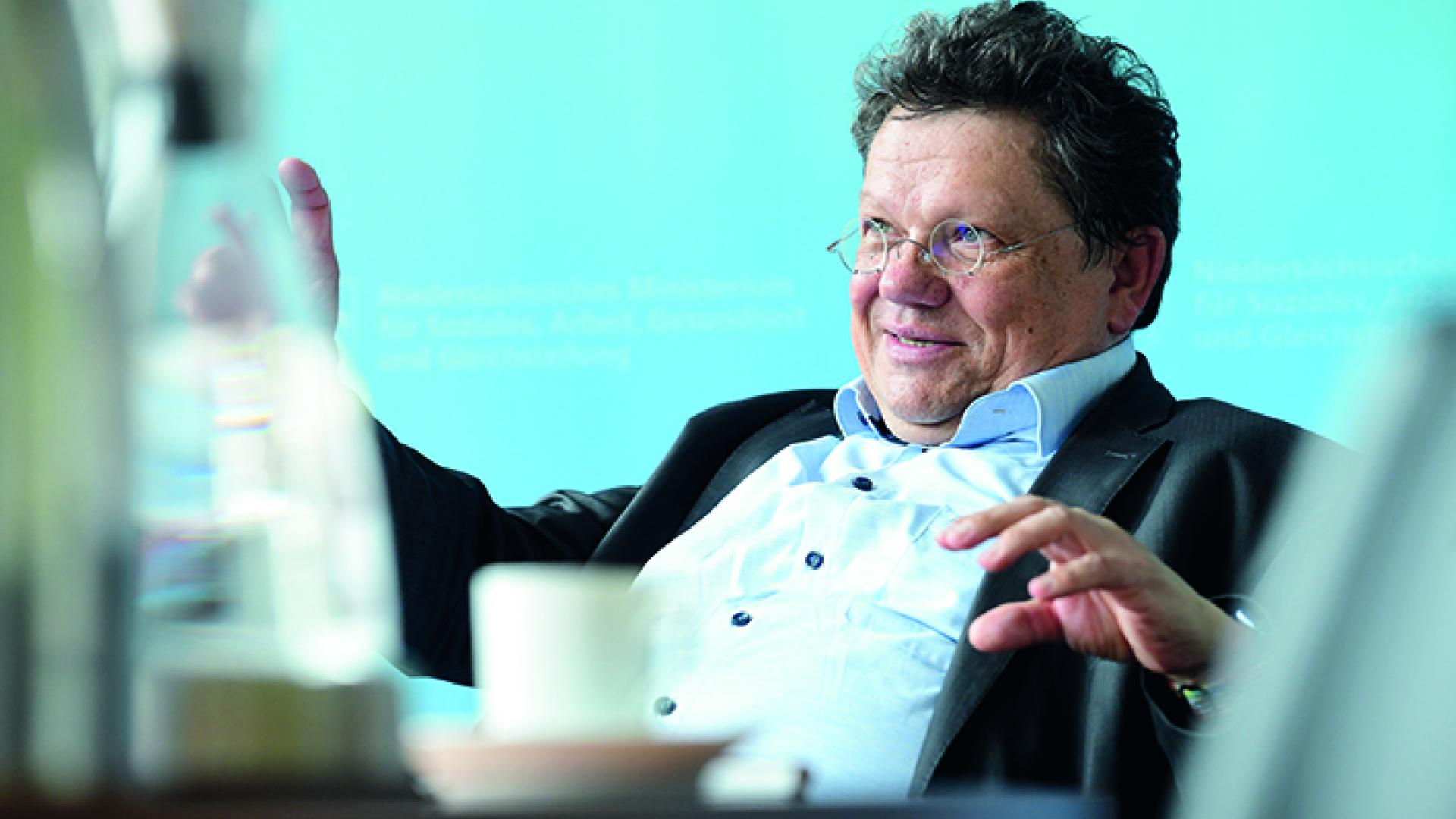 Minister mit christlichem Background: Andreas Philippi.