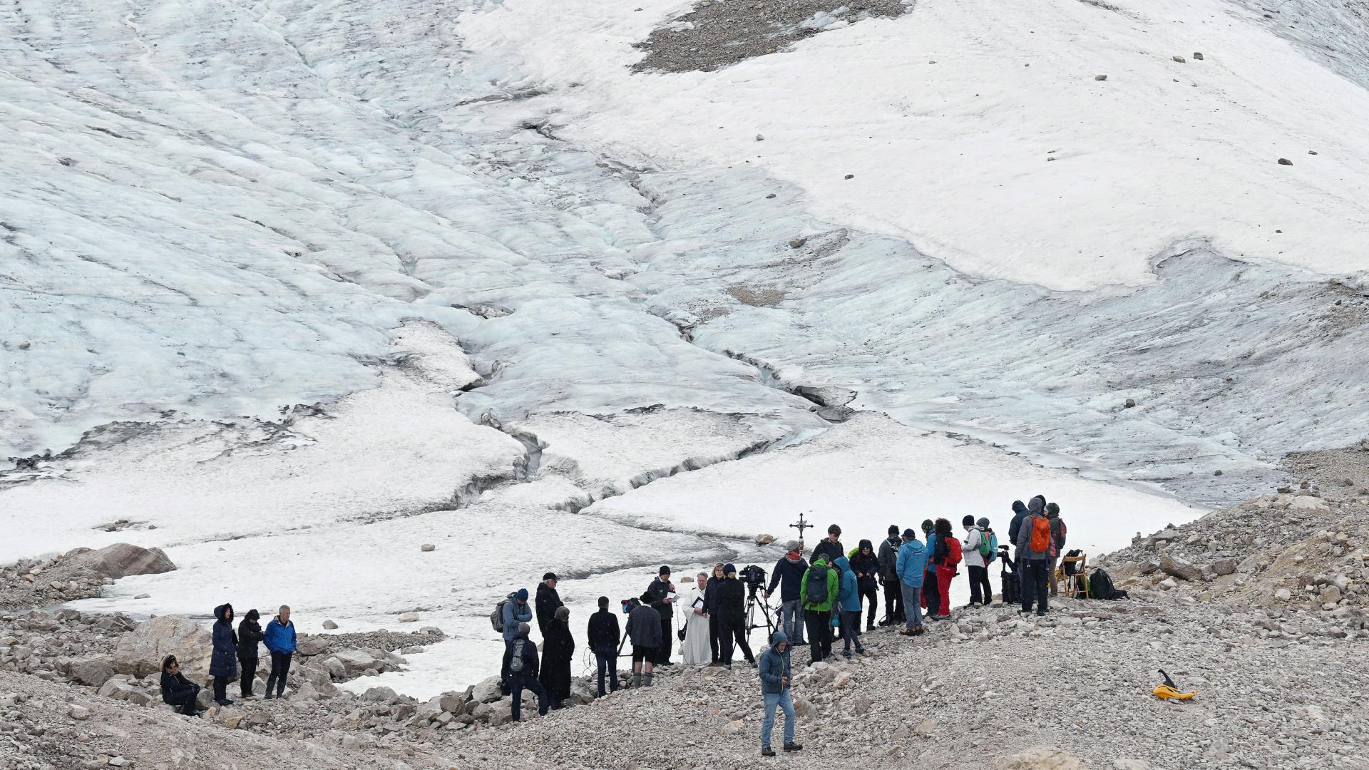 Ökumenischer Gottesdienst am Gletscher der Zugspitze