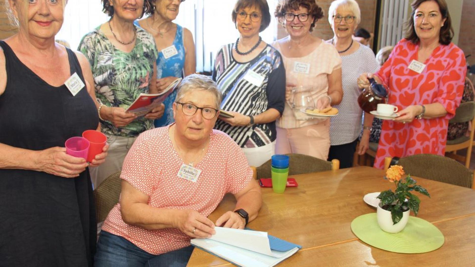 Ehrenamtliche im Café International in Nordhorn