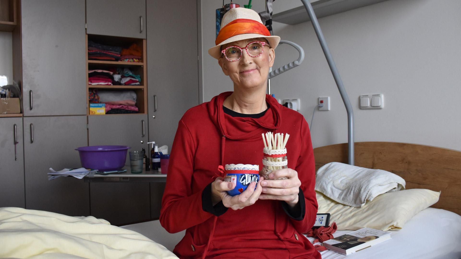 Julia Geßner im Hospiz