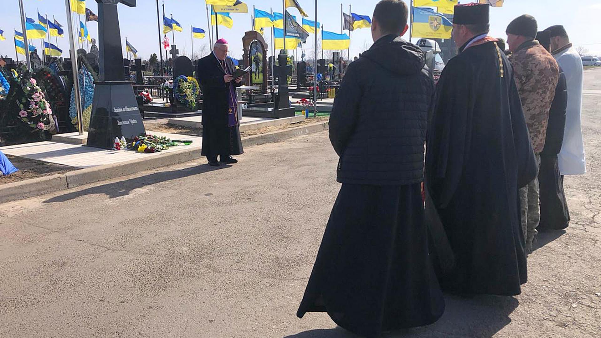 Gedenkfeier mit Bischof Szyrokoradiuk