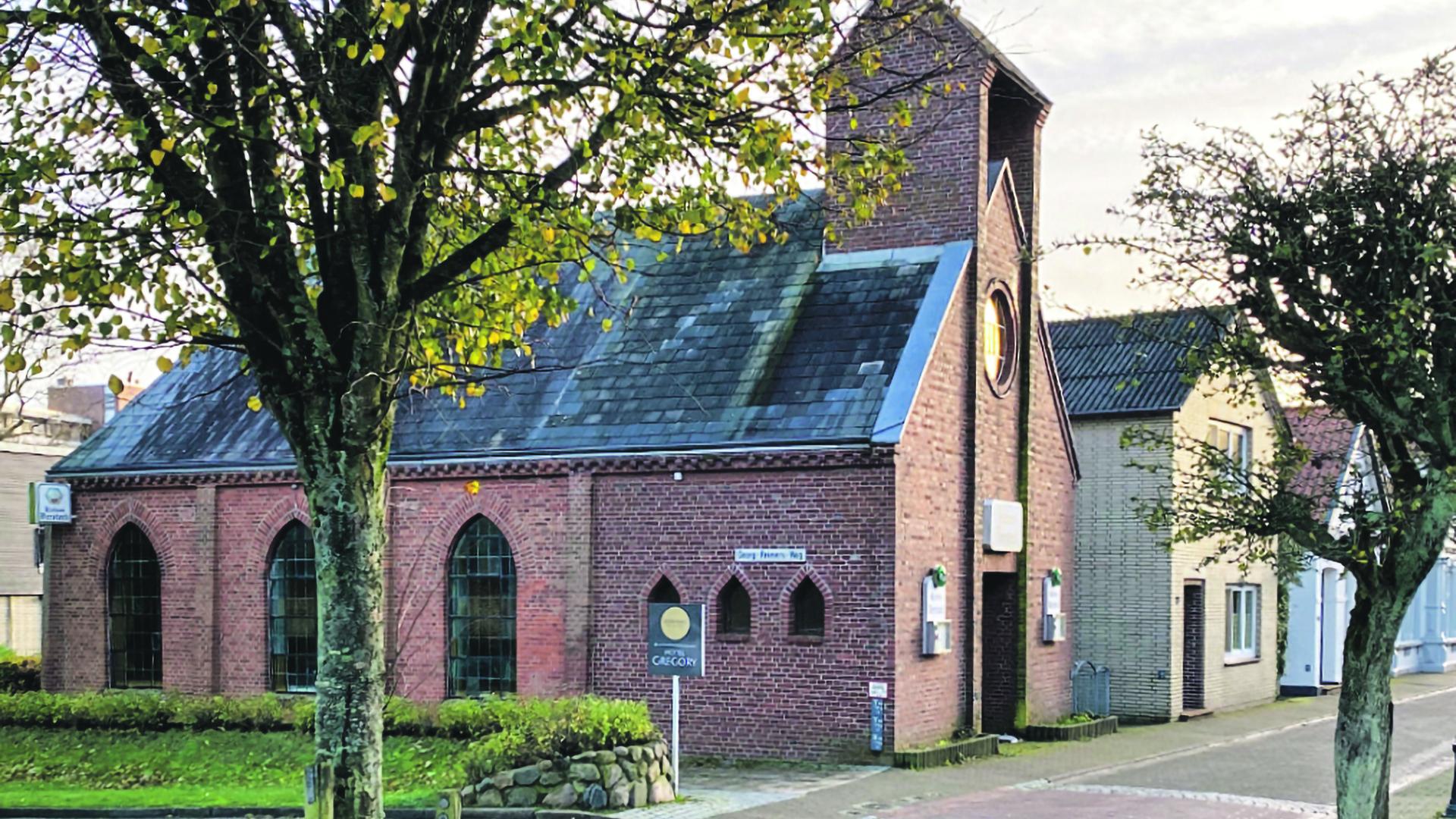 Die Bierkneipe „Kleines Versteck“ in Wyk auf Föhr 