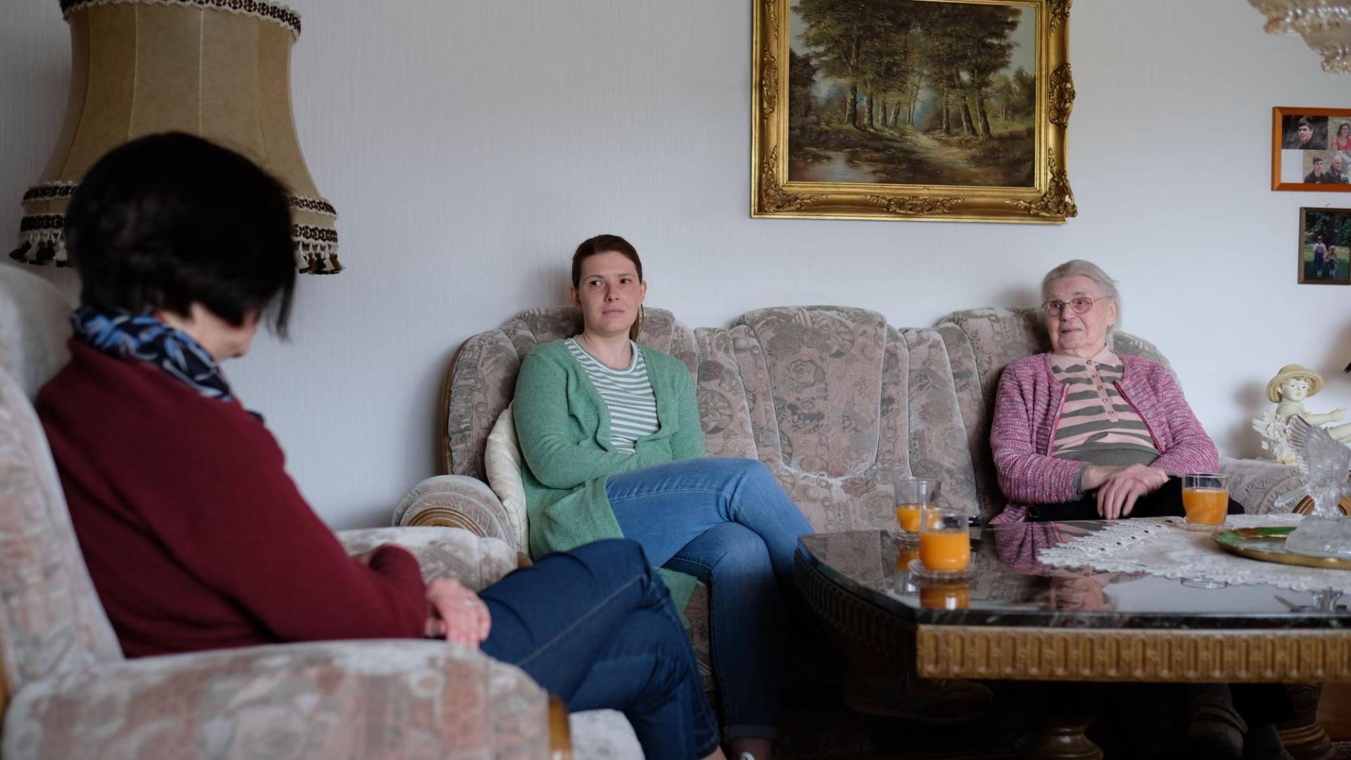 Drei Mütter im Gespräch